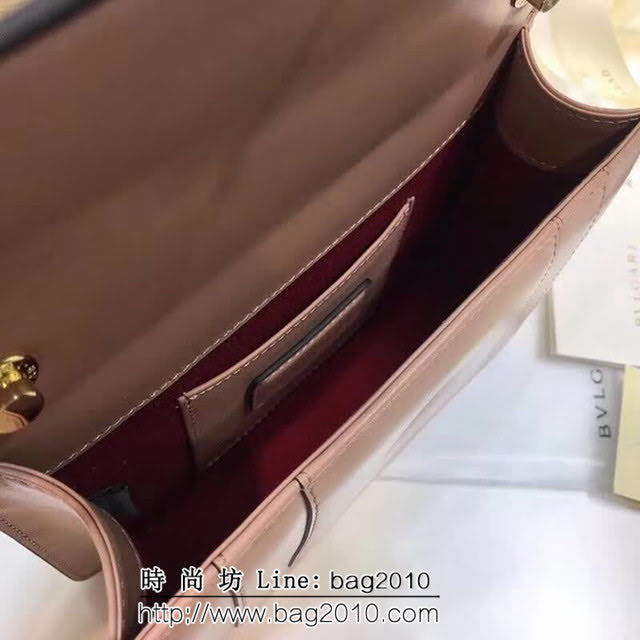 BVLGARI寶格麗 專櫃新款 蛇頭扣環 單層蛇頭包 鏈條單肩斜挎包 B283558 FYD1315